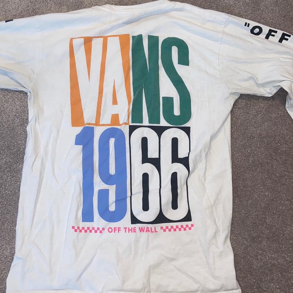 long sleeve vans off the wall unisex shirt